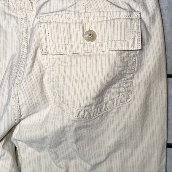 Banana Republic Striped Cotton/Linen Trouser Pants 12 - Picture 4 of 12